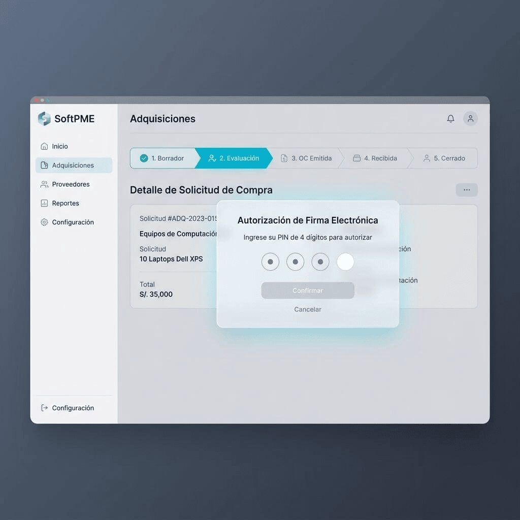 Plataforma SoftPME - Adquisiciones